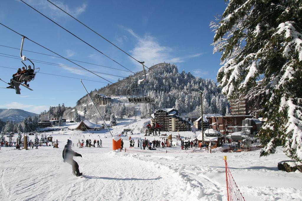 Le Saporta- Studios Et Appartements Meubles De Tourisme Le Lioran Luaran gambar